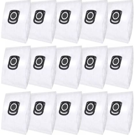 Lot de 15 sacs à poussière pour aspirateur Rowenta Hygiene+ ZR200520 ZR200720 – Filtration HEPA 99,97% – Système de fermeture automatique – Haute capacité (1/5)