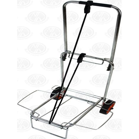 TrAdE Shop Traesio - Carrello Porta Pacchi Portapacchi Bagagli Valigie Pieghevole 50 Kg -