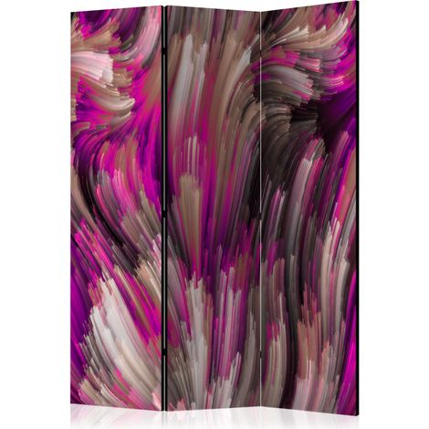 Paravent 3 Volets "Purple Energy" 135x172cm (1/2)