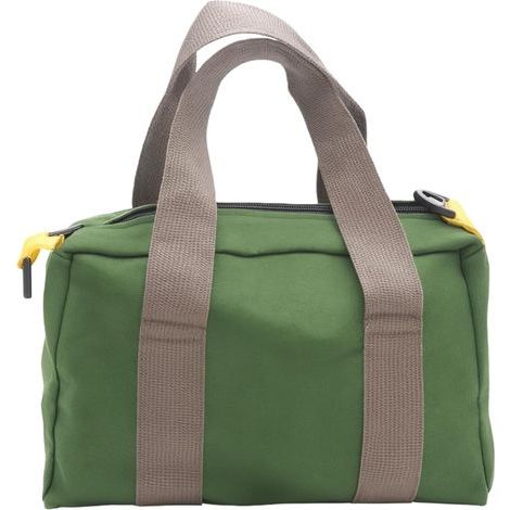 Werkzeugtasche mit einer breiten 30 cm Öffnung, strapazierfähige Werkzeugaufbewahrungstasche aus Canvas, geräumige Tragetasche, multifunktionale Organizer-Tasche für Schlüssel und Zangen (grün) (1/5)