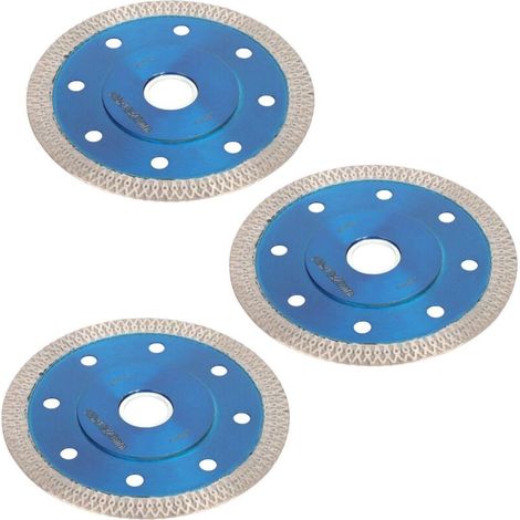 Lame de Coupe Diamantée, Lame de Scie Diamantée 105x10x20mm, Accessoire de Coupe pour la Coupe de Marbres de Granit de Carreaux de Porcelaine, Coupe de Porcelaine Très Lisse (1/5)