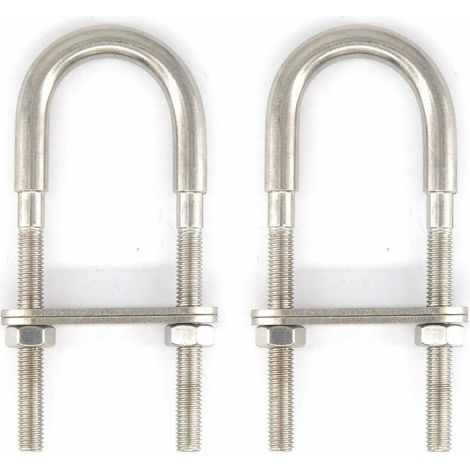 [NIEMALS VERWENDET] M6x90 U-Bügel aus Edelstahl 304 (2 Stück)