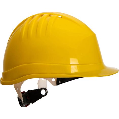 Casco de seguridad industrial Expertline (regleta) PORTWEST PS62  Amarillo