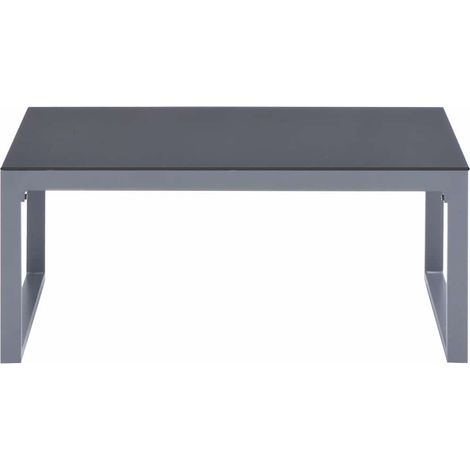 Maison Exclusive - Couchtisch 90×50×40 cm Aluminium (1/3)