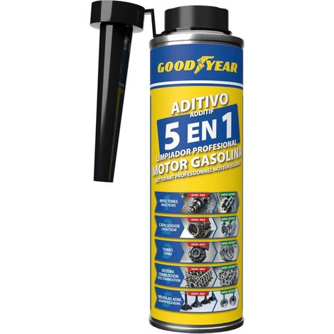 Additif de nettoyage professionnel 5 en 1 pour moteur essence 300 ml (1/3)