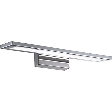 READ Applique da bagno LED 10W 900lm 3000K IP20 Cromo - Rossini Illuminazione - Lampada a parete sottile per specchi e quadri in metallo (1/2)