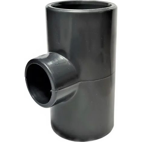Té 90° réduit PVC pression femelle diamètre 50, 32, 50 (1/2)