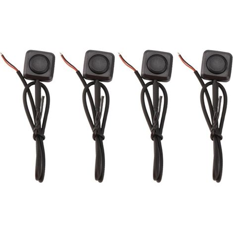 4 pezzi interruttore momentaneo pulsante on/off 12V 24 in Mini (1/4)