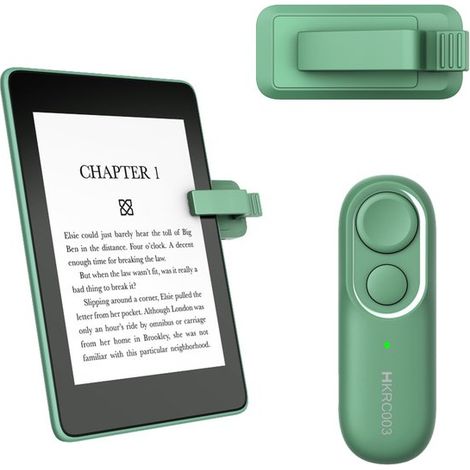 Compatible con el mando a distancia Page Turner para Kindle (color rosa). (1/5)