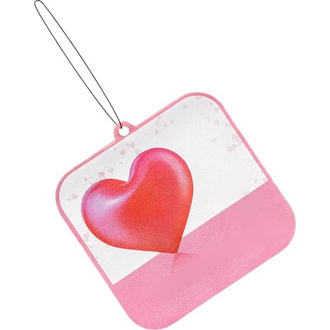 Désodorisant suspendu pour voiture, parfum longue durée, décoration en forme de cœur, type 2 (1/5)