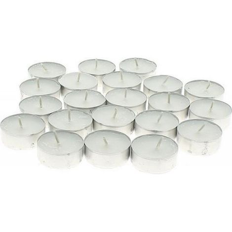 Teelichter, 4 Stunden Brenndauer – 400er-Packung