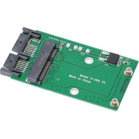 1,8-Zoll Mini-mSATA zu Micro-SATA Schnittstellenkonverter-Adapterkarte (1/5)