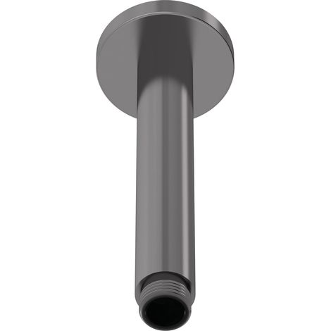 Round Ceiling Mount Shower Arm 150mm - Brushed Pewter