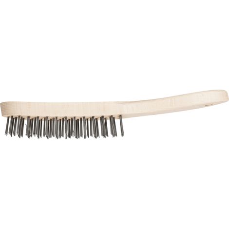PFERD TOOLS Handbürste HBU 4reihig Stahl-Draht-Ø 0,35 mm universell einsetzbar 50 Stk