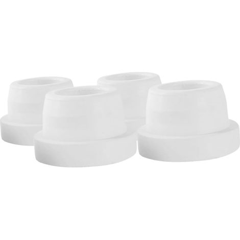 de piscine 4 bouchons en caoutchouc durable protection
