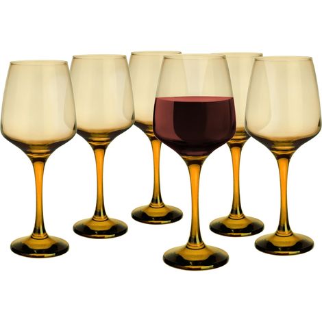 Lot de 6 Verres à Vin Rouge et Blanc - 0,36 L (1/5)