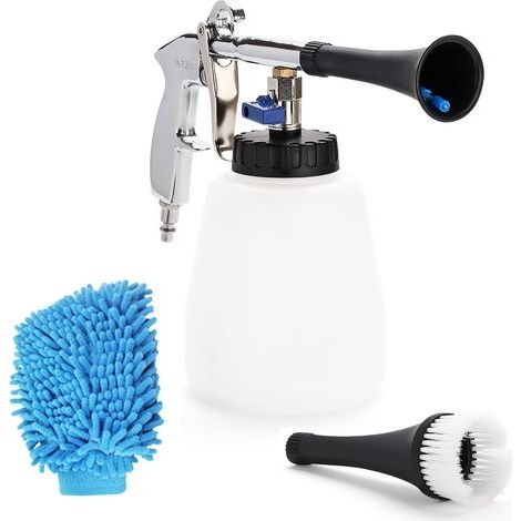 Kit de nettoyage pour l'intérieur des voitures, pistolet haute pression pour air comprimé de 6 à 9,2 bar, pour entretien de voiture et moto, 1 pièce (1/5)
