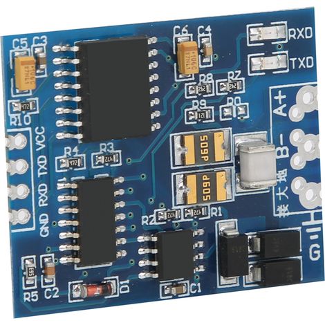 TTL-zu-RS485-Modul mit isolierter UART-Schnittstelle für Mikrocontroller, industrietaugliche Platine, 3,0–5,5 V (1/5)