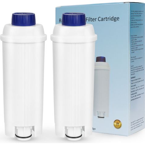 Randaco 2x Filtro acqua per Delonghi compatibile per DLSC002 EC800 ECAM ETAM (1/5)