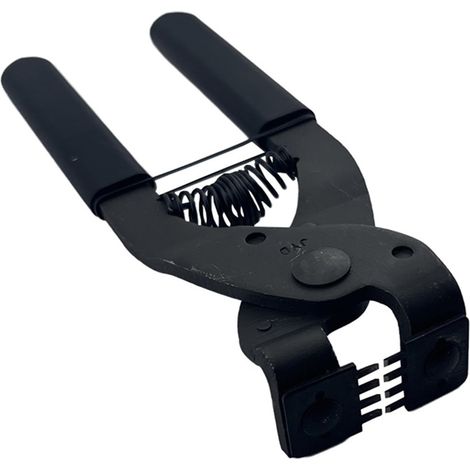 4-Punkt-Diamantlochzange – Robustes Werkzeug für die Lederverarbeitung. Manuelle Lederlochzange mit präzisem 4-mm-Abstand. Ideal zum Nähen, für Gürtel und Geldbörsen. Ergonomischer Griff.