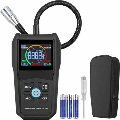 Tigrezy – Gaslecksuchgerät, Lecktester für brennbare Gase, akustischer und optischer Alarm (1/5)