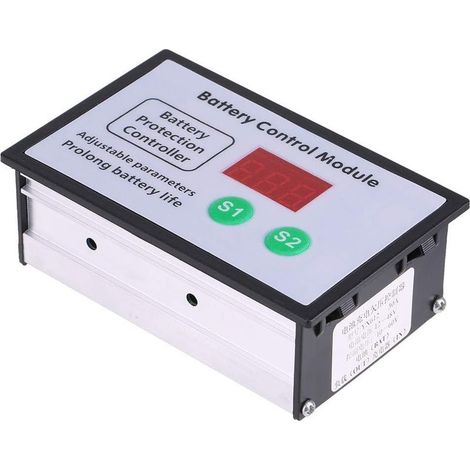 Contrôleur de Charge Batterie 12V, Régulateur de Tension avec Protection Basse Tension et Coupure Automatique (1/5)