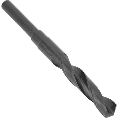 foret hélicoïdal HSS à queue réduite de 1/2 pouce de diamètre avec boîte de rangement (14,5 mm)