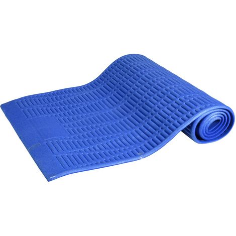 Tapis de camping, 180 x 59 cm, bleu (1/2)