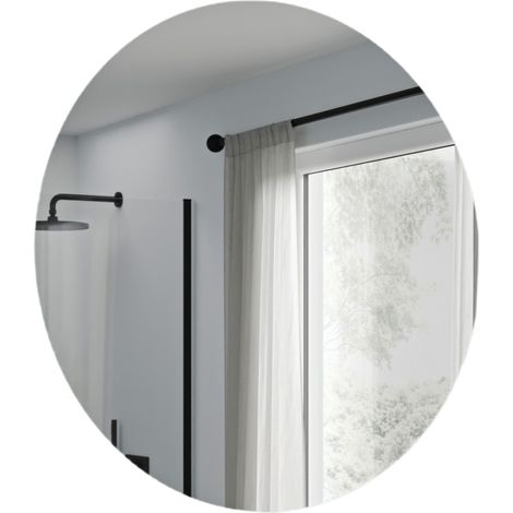 BERNSTEIN - Espejo de baño redondo con iluminación LED 120cm, encendido por sensor de movimiento, intensidad de luz regulable - NEO Ø120cm