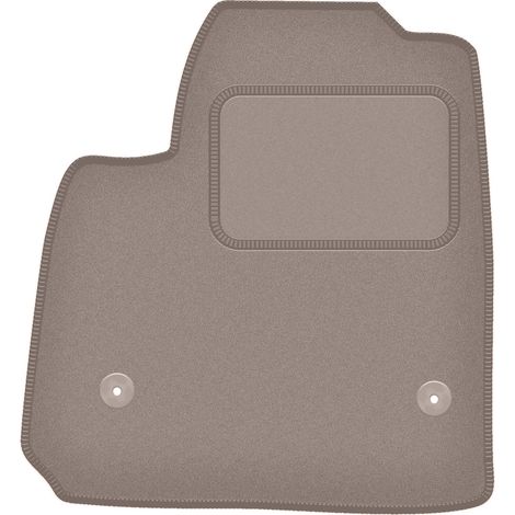 Tapis de sol conducteur en velours pour : Cadillac XT5 0 (2015-) beige (1/5)