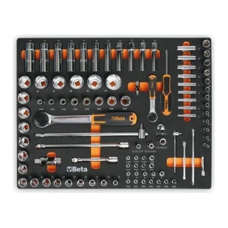 Beta Termoformato morbido con utensili 98 Pz. MM100MH cod. 024580109