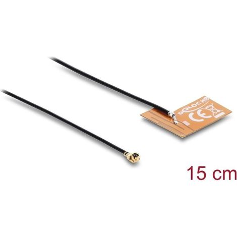 wifi antenne delock 90695 Gewinn 2-3 dBi Kabel 15 cm