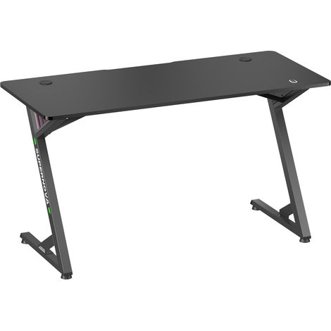 Bureau Gaming avec éclairage miroir RGB
