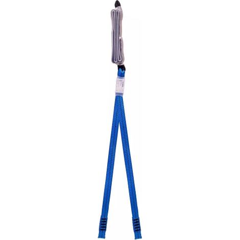 Longe Fourche Sangle Tractel Double Longe Antichute Webbing 30mm - Tractel
