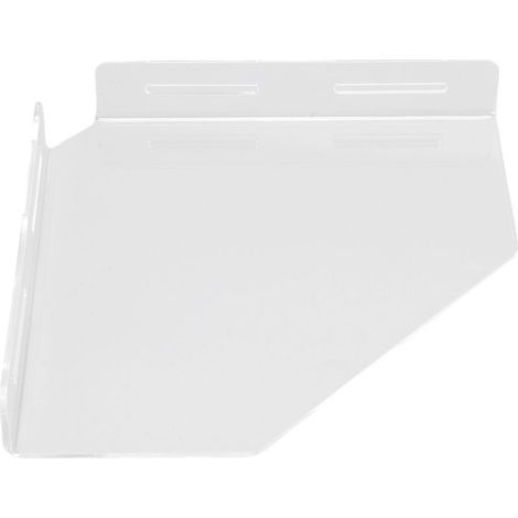 Étagères d'angle en acrylique, organisateur flottant mural pour salon, chambre à coucher, salle de bain, cuisine. (1/5)