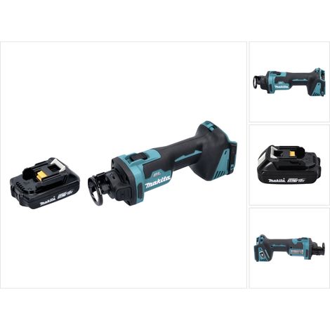 Makita DCO 181 A1 Trancheuse rotative sans fil 18 V 32000 tr/min Brushless + 1x batterie 2,0 Ah - sans chargeur