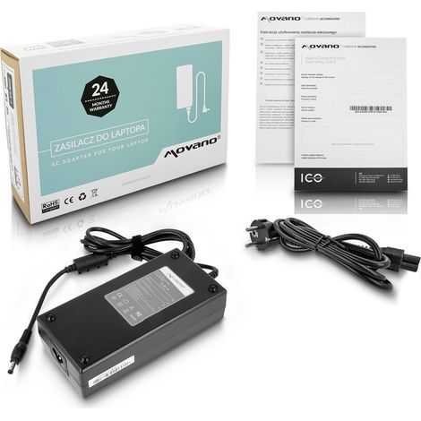 Cargador para Asus MSI 19v 9.5a 180W 5.5x2.5mm (1/5)