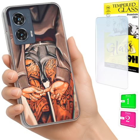 Schutzhülle für Motorola Edge 50 Fusion: Foto-Rückseite + 9H-Glas (1/5)