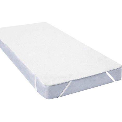 - Protege Matelas 140x190 Imperméable Certifié Oeko TEX - Alese 140x190 cm en Coton Respirant avec 4 Coins Elastiques