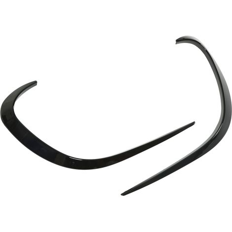 Spoiler Avant Pare-Chocs Noir Piano Surface Lisse Antirouille Remplacement Pour Mercedes Classe C W206 2022+ (1/5)