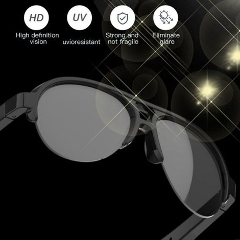 lunettes de traduction intelligentes AI Lunettes intelligentes AI prenant en charge 144 traductions 5.4 IP65, étanche à la (1/5)