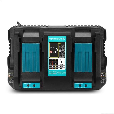 Chargeur Makita de batterie de remplacement pour Makita DC18RD 4A avec USB HobbyTech (1/5)