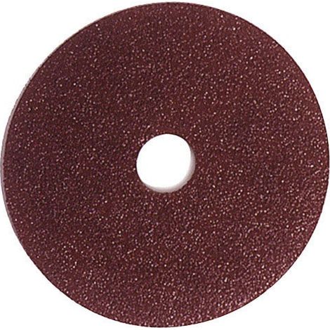 Eisen-Schleifpapierscheibe 125x22 mm. Körnung 80 (Packung mit 25 Stück)