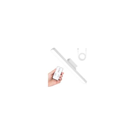 LED-Schreibtischlampe, dimmbar, USB-aufladbar, magnetisches Design, mit Fernbedienung.