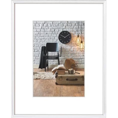 Cadre en plastique Blanc 29,7 x 42 cm Format A3 (1/5)