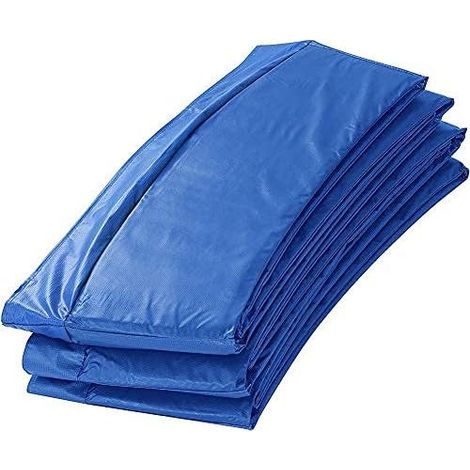 Coussin De Protection Trampoline Protection Trampoline Coussin Trampoline De Rechange Trampoline Sécurité Pad Trampoline Housse De Protection Latérale De Remplacement (Bleu, 8ft) (1/5)