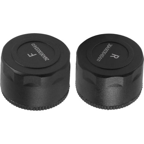 Système de surveillance de la pression des pneus (TPMS) Bluetooth pour moto avec 2 capteurs, compatible avec les smartphones et accessoires moto. (1/5)