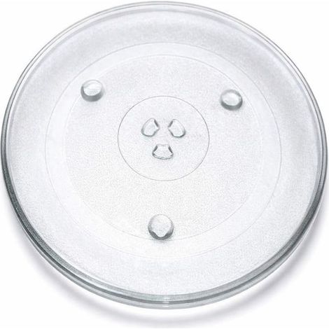 Drehteller, Glas, Durchmesser 31,5 cm, hitzebeständig, universell für Backöfen geeignet