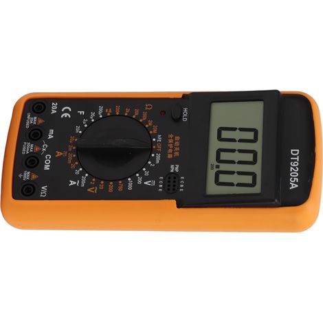 DT9205A Universelles Digitalmultimeter mit Überlastschutz, hohe Genauigkeit für elektrische Prüfungen (1/5)