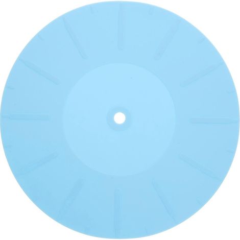 Tapis de platine vinyle en silicone antistatique-17x17x0.2cm-Blue (1/4)